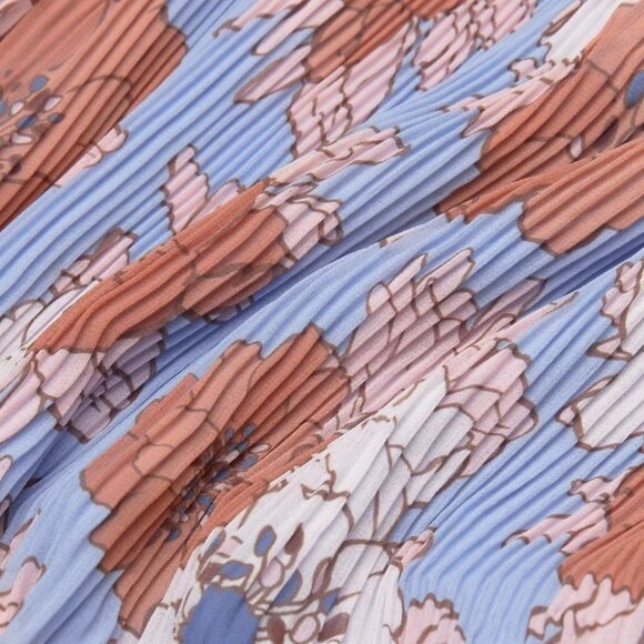 💥NEW TO CLOSET💥 Aritzia Wilfred Villa Pleated Chiffon Dress - Picture 5 of 10